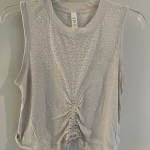 Lululemon light grey sleeveless tank top size 6